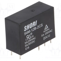 реле S4M-48B-2CS   48VDC  5A 2C